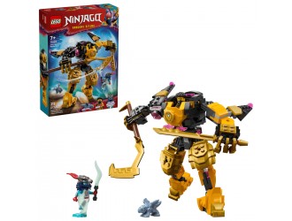 Set de constructie LEGO Ninjago 71839 Robotul de lupta Spinjitzu al lui Arin, jucarie de construit