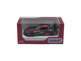 Macheta auto metalica Toyota GR Supra Racing Concept Kinsmart KT5421W, scara 1:36, cu usi care se deschid, Negru