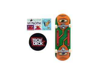 Fingerboard Tech Deck, skateboard pentru degete, Seria 2, Toy Machine
