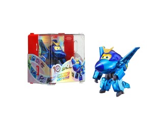 Figurina Transformabila Super Wings Shining Jerome, Avion si Robot, 13 cm