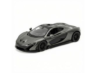 Macheta auto metalica McLaren P1 Kinsmart KT5393W, scara 1:36, cu usi care se deschid, Gri