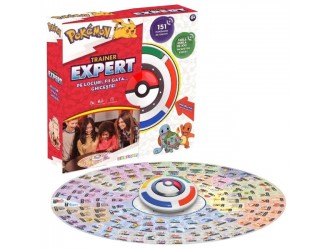 Jucarie de societate electronica Pokemon Trainer Expert, joc interactiv cu sunete, editie in limba romana