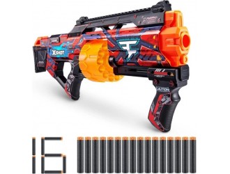 BLASTER X-Shot Skins Last Stand Gun Machine cu 16 cartuse, FAZE