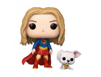 Figurina de colectie Funko POP! SUPERGIRL with Puppy Krypto #633