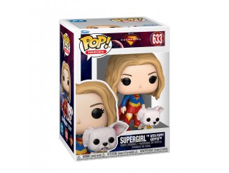 Figurina de colectie Funko POP! SUPERGIRL with Puppy Krypto #633