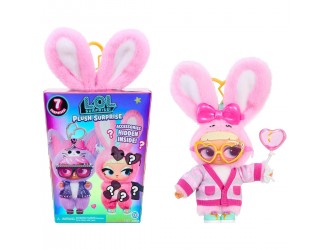 Jucarie-breloc de plus papusa L.O.L. Surprise! Seria Plush Surprise, Blind Box
