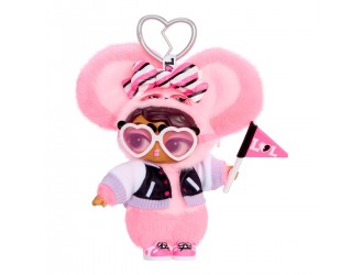 Jucarie-breloc de plus papusa L.O.L. Surprise! Seria Plush Surprise, Panda Ma, Blind Box