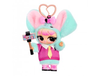 Jucarie-breloc de plus papusa L.O.L. Surprise! Seria Plush Surprise, Puppy Tart, Blind Box
