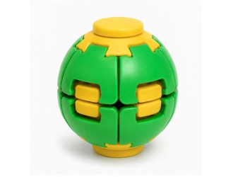 Jucarie antistres Spinner Top rotativ, fidget spinner de mana, model Verde