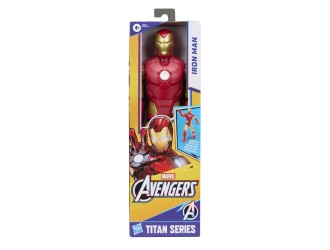Figurina articulata Hasbro Marvel Avengers Iron Man Titan Hero Series, 30 cm