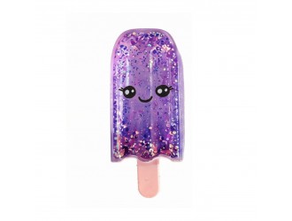Jucarie antistres inghetata elastica Stretchy Ice Cream Beach Life 14 cm mov
