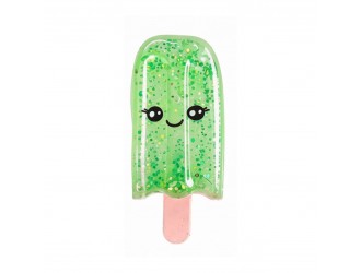Jucarie antistres inghetata elastica Stretchy Ice Cream Beach Life 14 cm verde