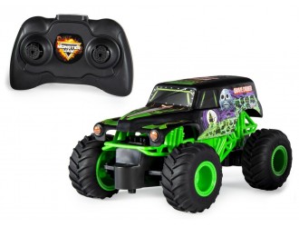 Masinuta cu telecomanda Monster Jam RC Grave Digger 1:24 Spin Master