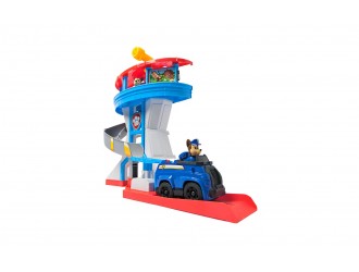 Turn de observatie Paw Patrol Lookout Tower Spin Master cu Chase si vehicul