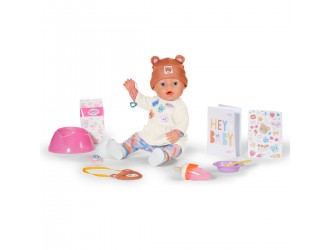 Papusa BABY born Emma-Teddy 43 cm cu accesorii