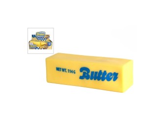 Jucarie antistres squishy Butter Jumbo Squeeze, unt ,13 x 4 x 4 cm