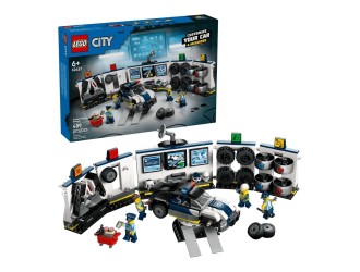 LEGO City Garaj personalizat pentru masini de politie, set de constructie