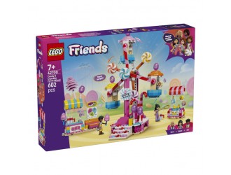 LEGO Friends Roata Ferris cu bomboane si briose, set de constructie