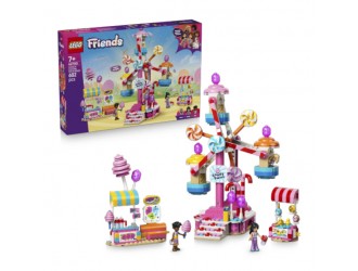 LEGO Friends Roata Ferris cu bomboane si briose, set de constructie