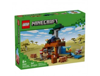 21269 - LEGO Minecraft Expeditia de minerit cu Tatu, set de constructie