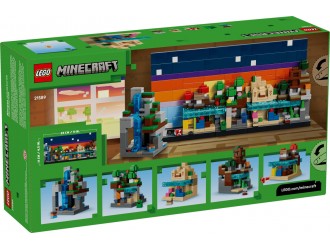 Set de constructie LEGO Minecraft Minibiomuri 21589, 797 piese