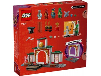 Set de constructie LEGO NINJAGO Dragons Rising Templul Spinjitzu al luptatorilor ninja 71831, 158 piese