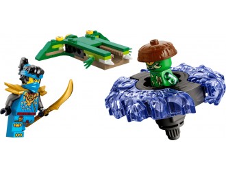 Set de constructie LEGO NINJAGO Dragons Rising Nya vs Spinnerul monstru cu mutatii 71849, 49 piese