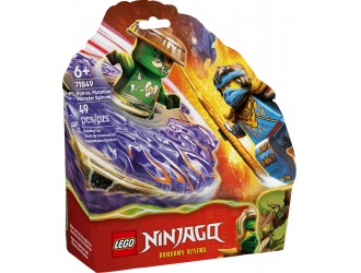 Set de constructie LEGO NINJAGO Dragons Rising Nya vs Spinnerul monstru cu mutatii 71849, 49 piese