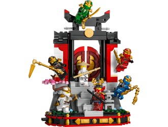 Set de constructie LEGO NINJAGO Legacy Ninja Character Display 71866, 447 piese
