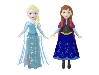Mini papusa Disney Frozen Anna sau Elsa 9 cm diverse modele
