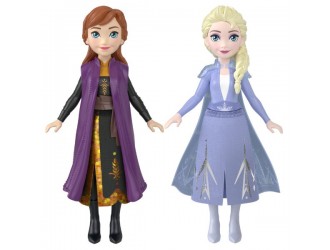 Mini papusa Disney Frozen Anna sau Elsa 9 cm diverse modele
