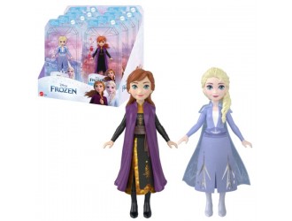 Mini papusa Disney Frozen Anna sau Elsa 9 cm diverse modele