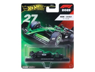 Masinuta de colectie Hot Wheels Formula 1 Sauber Nico Hulkenberg 27 1:64