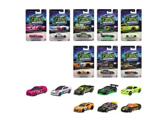 Masinuta Hot Wheels Neon Speeders 1:64, model aleator