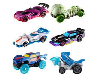 Masinuta Hot Wheels Lets Race 1:32, model aleator