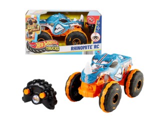 Masinuta RC Hot Wheels Monster Trucks Rhinomite 1:24