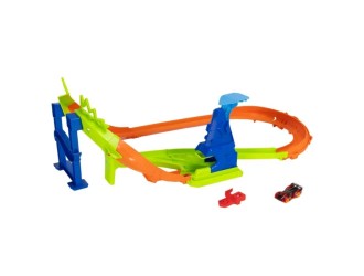 Set pista Hot Wheels Jump Champion cu masinuta