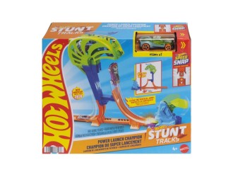 Set pista Hot Wheels Power Launch Champion cu masinuta