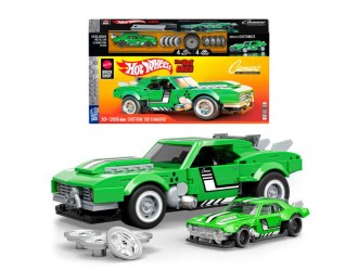 Constructor Mattel Brick Shop Hot Wheels Speed Camaro 289 piese