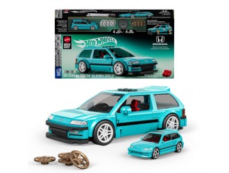 Constructor Mattel Brick Shop Hot Wheels Honda Custom 90 Civic EF