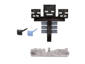 Figurina Minecraft Wither cu lumini, sunete si 2 accesorii lansabile, 6+ ani