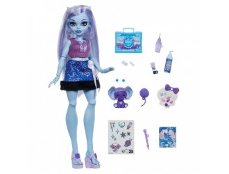 Set papusa Monster High Beauty Secrets Abbey Bominable cu accesorii