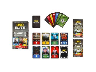 Set de extindere joc de carti UNO Elite, Formula 1, 2025, Core Edition Mattel