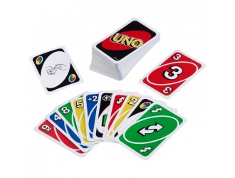 Joc de carti UNO Clasic Mattel Games (112 carti)