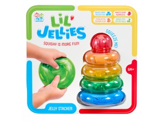 Constructor senzorial Jelly Blox seria lil jellies piramida culori