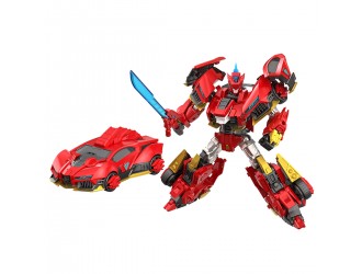 Set de joaca cu robot transformabil DINOSTER bleiz bolt (cu accesorii)