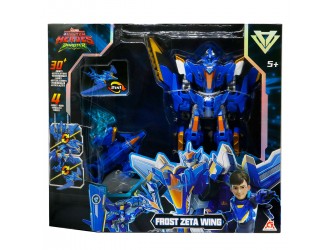 Set de joaca cu robot transformabil DINOSTER frost zeta ving (cu accesorii)
