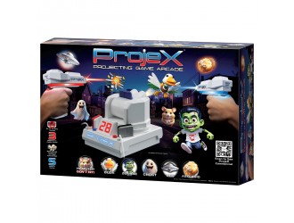 Set de joaca pentru lupte cu laser Laser X ProjeX Animated cu 2 blastere si proiector
