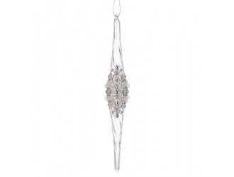 Decoratiune Turture 1 buc. 16.5cm transparent